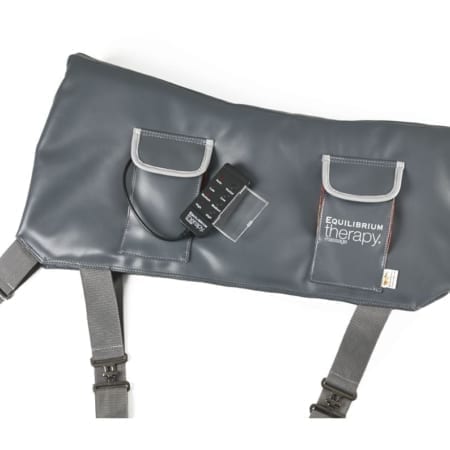 Equilibrium massage pad häst massagepad batteri vibrationer terapi blodcirkulation