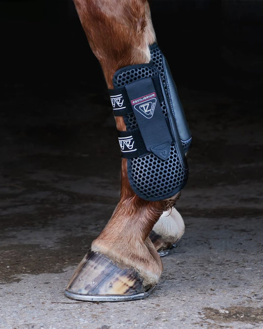 Tri-Zone Open Fronted Tendon Boots, nya generationens hoppskydd