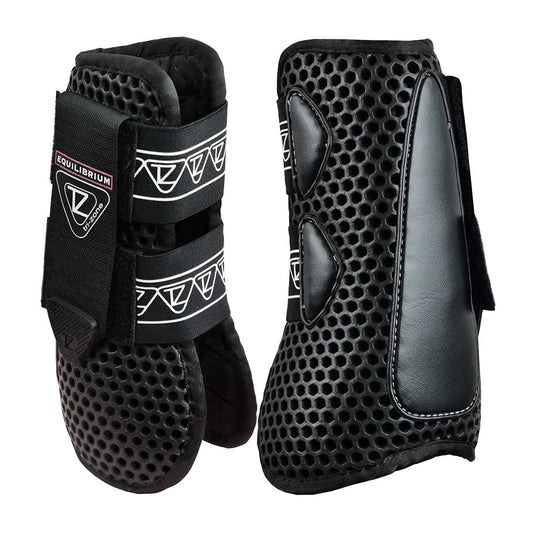 Tri-Zone Open Fronted Tendon Boots, nya generationens hoppskydd, flera färger