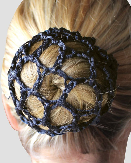 Crochet Bun Net, hårband