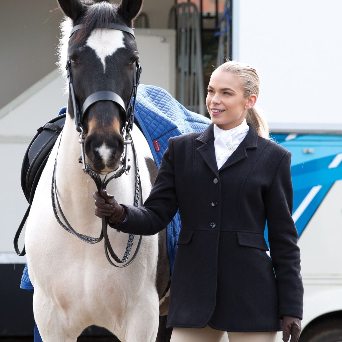 Equetech kavaj i melton ull ridkavaj tävlingskavaj hopp dressyr fälttävlan