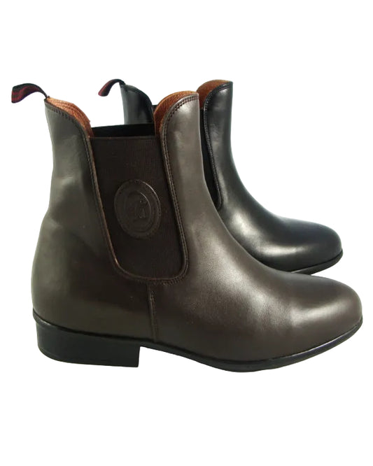 Jodhpurs Rapallo, kalvskinn elastisk mudd