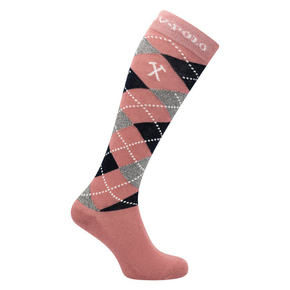 Socks Argyle, prisvärda klassiska ridsockar, flera färger