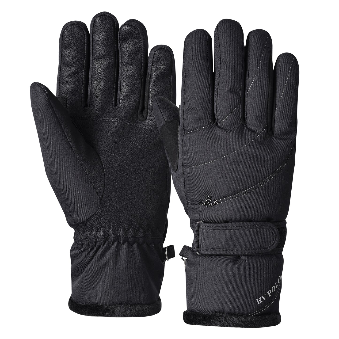 Gloves Sports Reflection, refleketrande fodrade vinterridhandskar