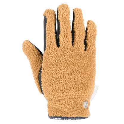 Imperial Riding Gloves Furry Star, varma fluffiga ridhandskar