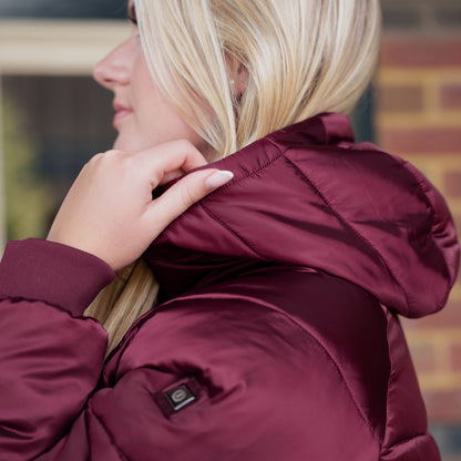 Puffer Jacket Bodie, vadderad ridkappa med luva, flera färger