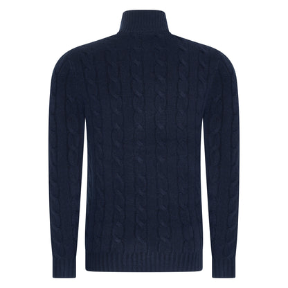 Pullover Dan, ribbstickad pullover herr, flera färger