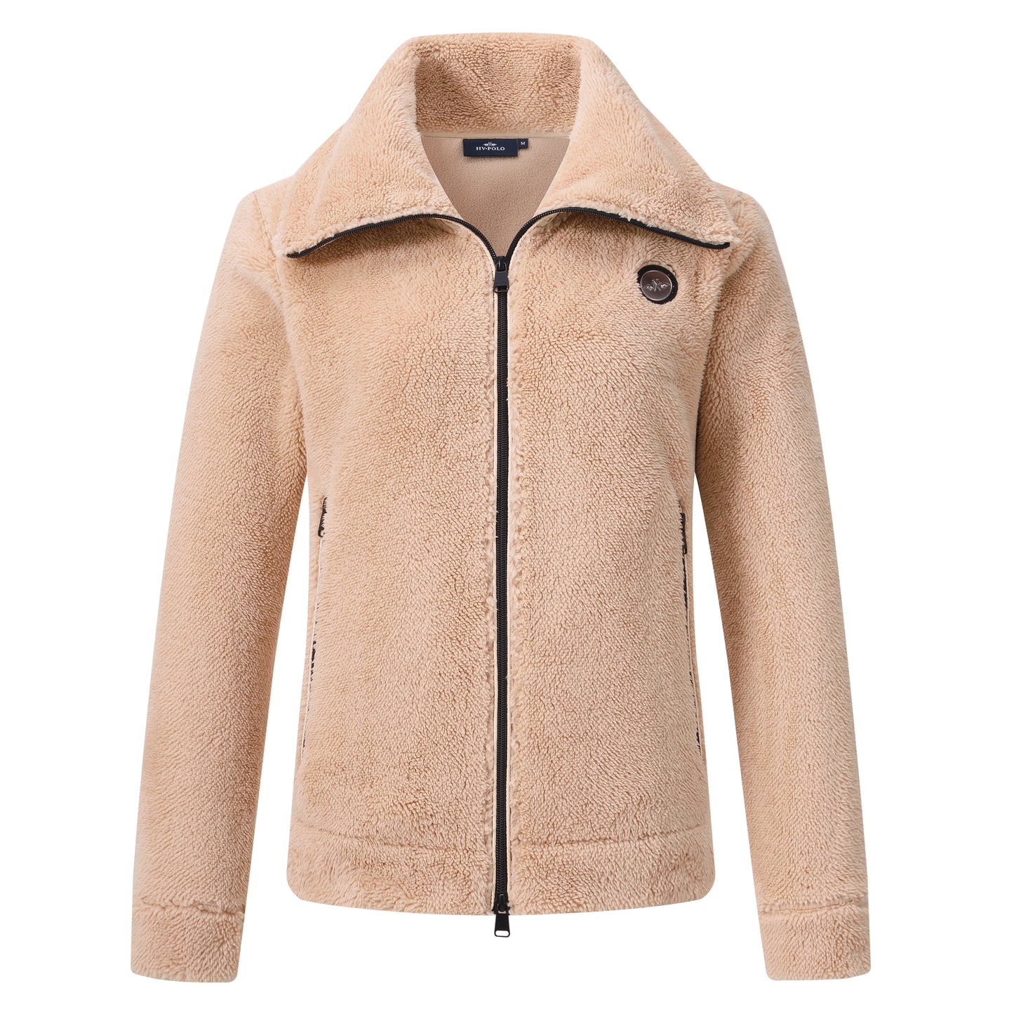 Cardigan Liz, skön cardigan i ullfleece, flera färger
