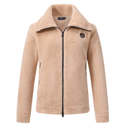 Cardigan Liz, skön cardigan i ullfleece, flera färger