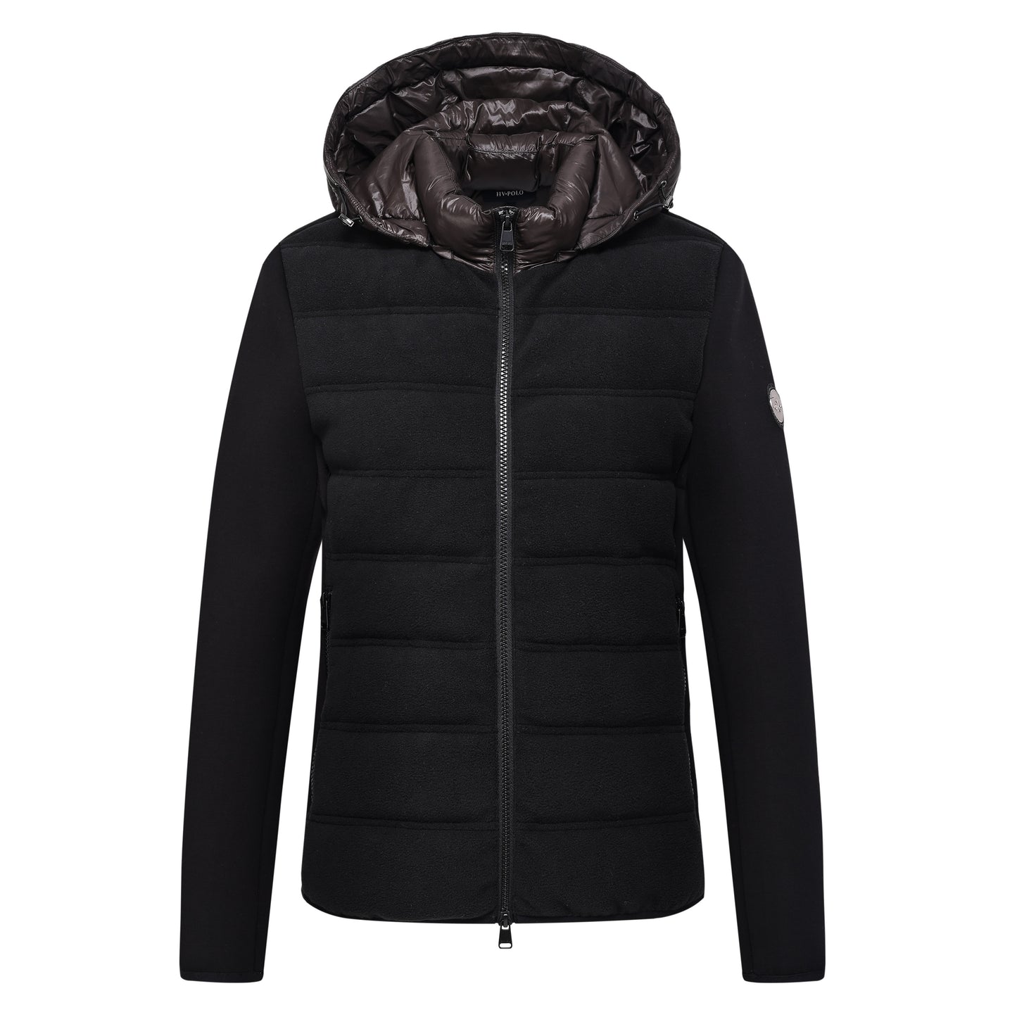 Jacket Fiona, vindtålig skön tygjacka med avtagbar luva, flera färger