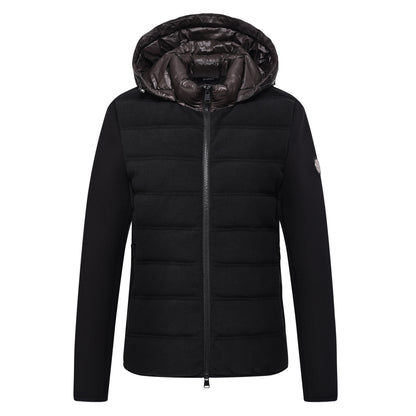 Jacket Fiona, vindtålig skön tygjacka med avtagbar luva, flera färger