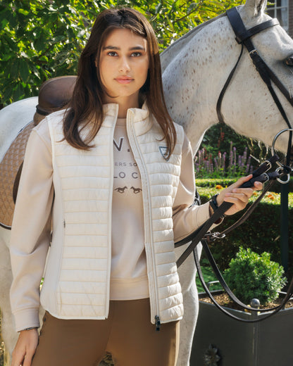 Tech Bodywarmer Maxine, elegant tunn ridväst