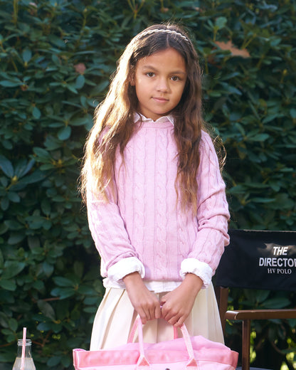 Kids Pullover Tally, stickad pullover barn/junior