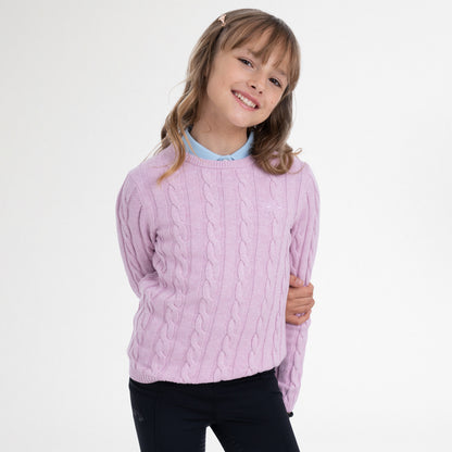 Kids Pullover Tally, stickad pullover barn/junior