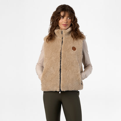 Bodywarmer Calista, sherpa ridväst