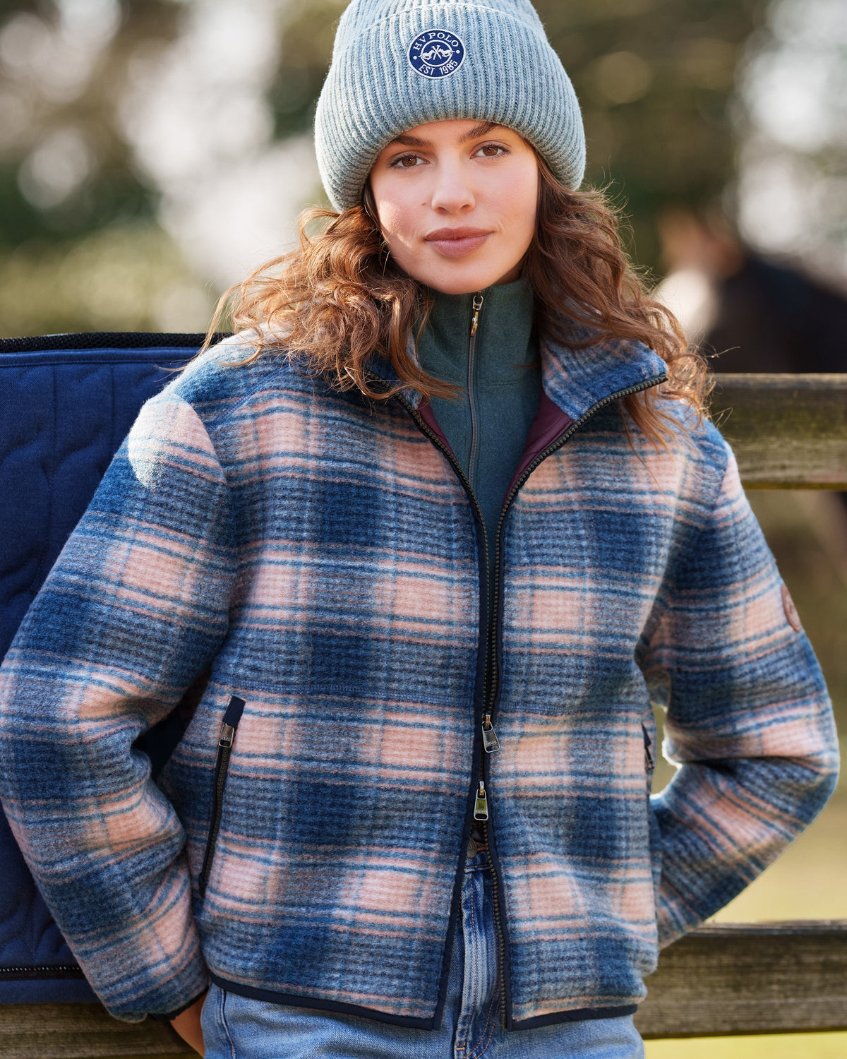 Jacket Carlotta, teddyfleece jacka