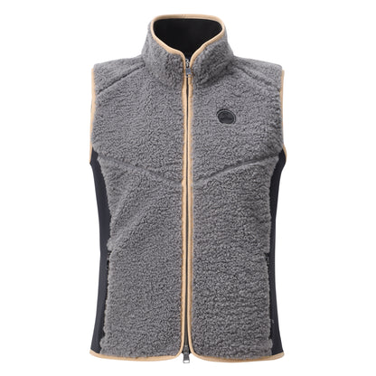 Bodywarmer Gerogina, tunn teddy ridväst för vår sommar höst, flera färger