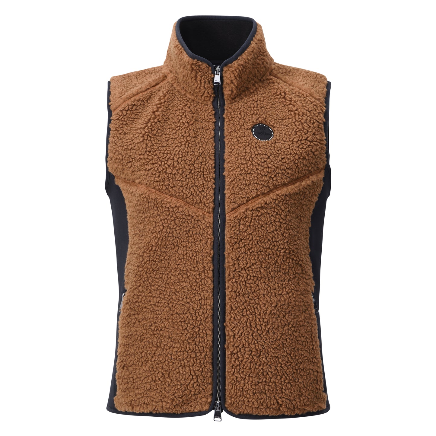 Bodywarmer Gerogina, tunn teddy ridväst för vår sommar höst, flera färger