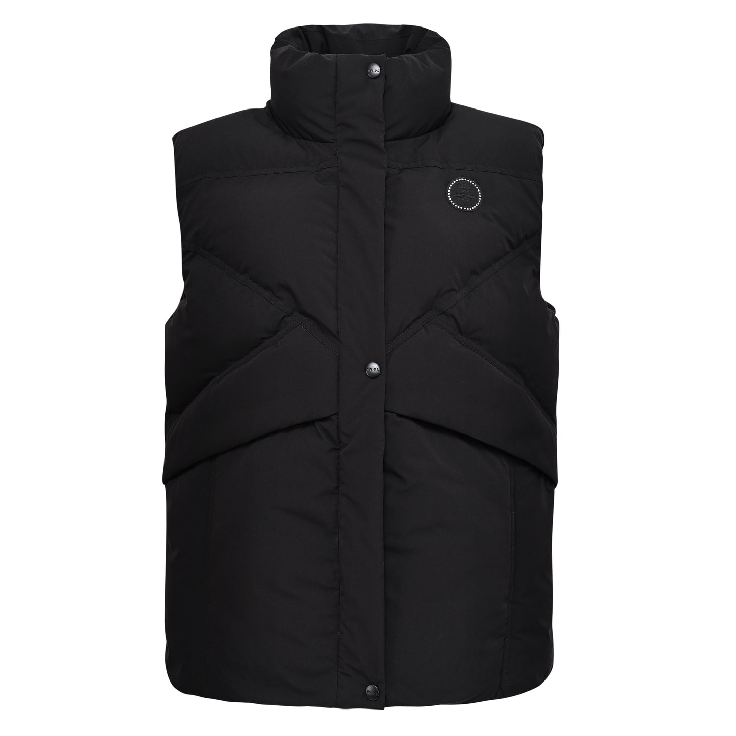 Bodywarmer Florine, elegant quiltad ridväst, flera färger