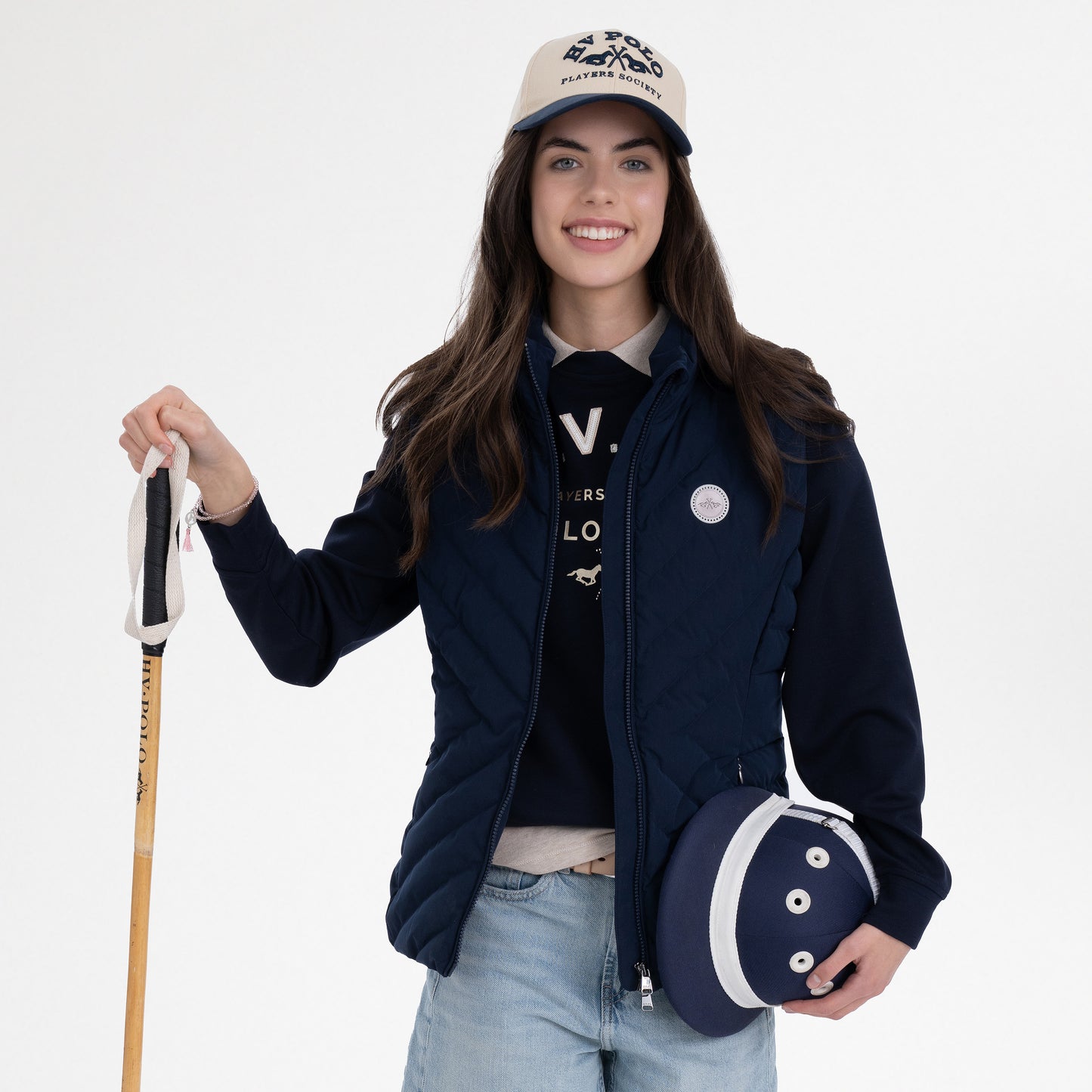 Bodywarmer Montana, elegant tunn ridväst