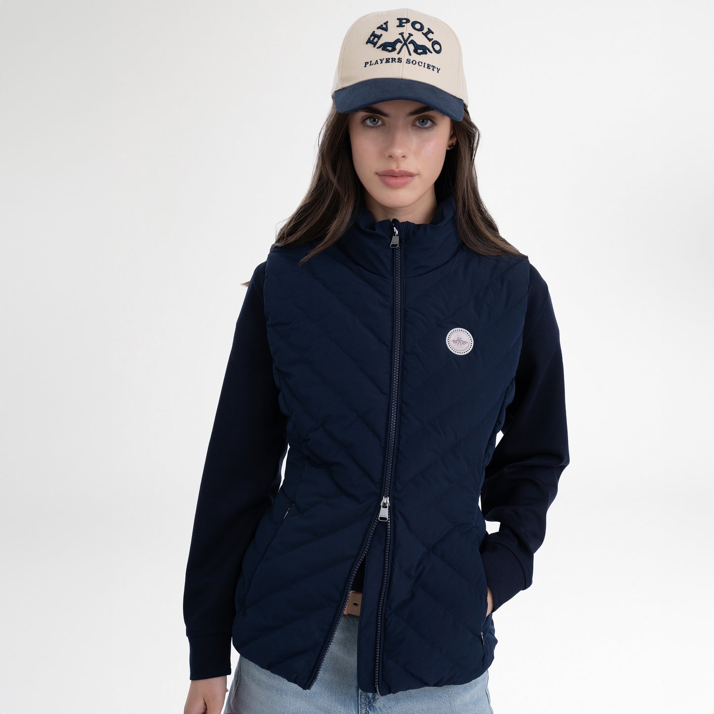 Bodywarmer Montana, elegant tunn ridväst