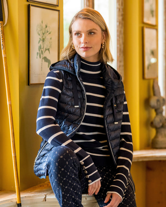 Bodywarmer Ivanka, quiltad vadderad luva
