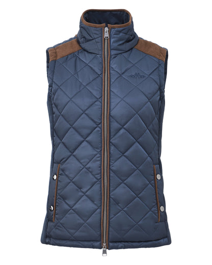 Bodywarmer Isabel, quiltad manchesterdetaljer