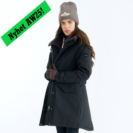 Parka Laura, varm och skön ridkappa, flera färger