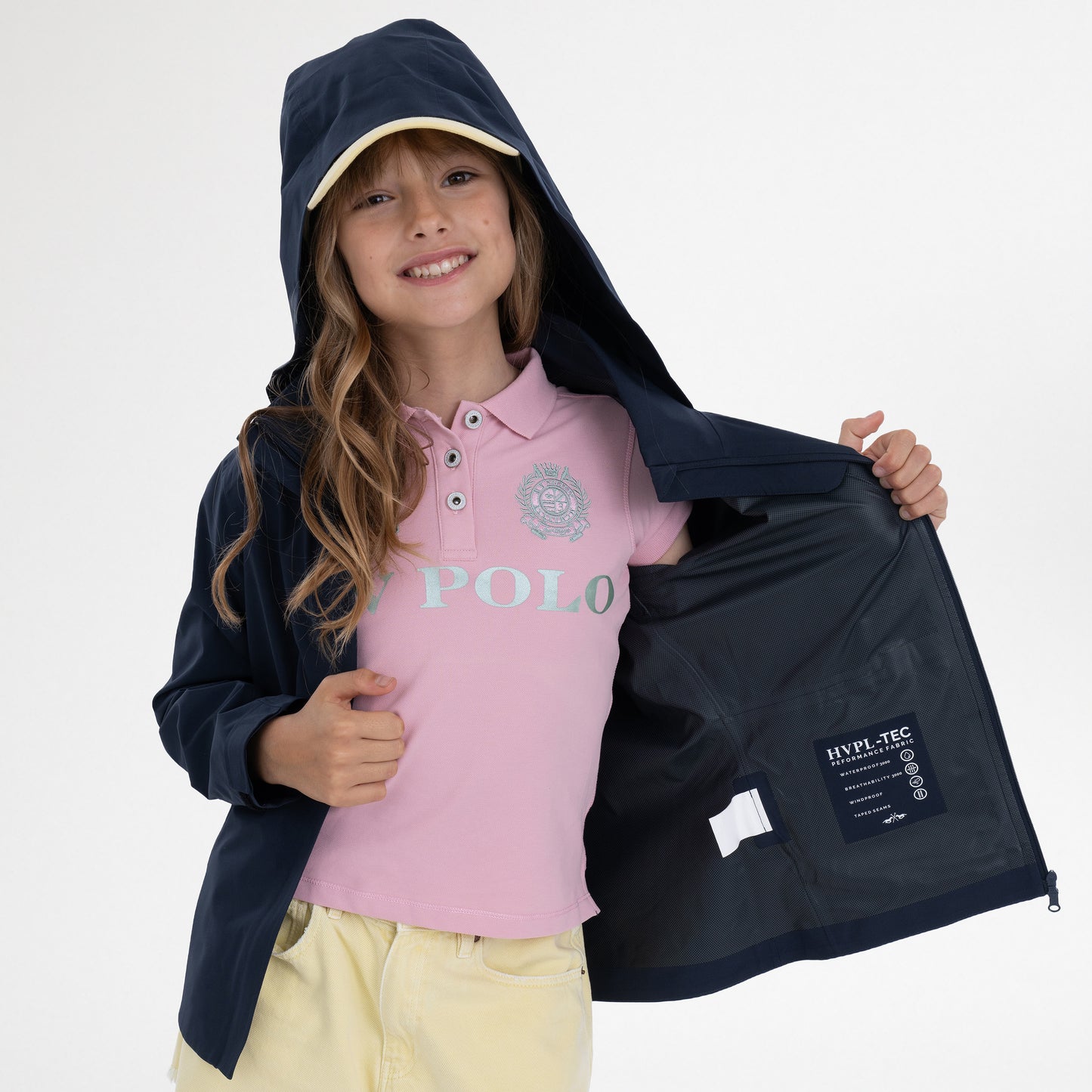 Kids Jacket Carmen, vind/vattenavvisande barn/junior