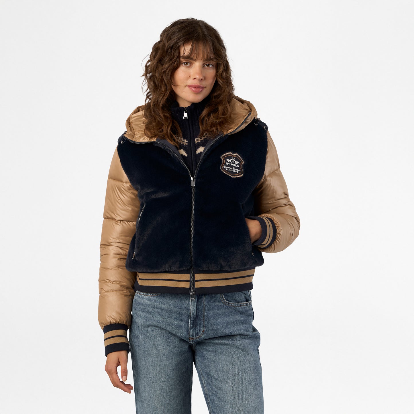 Jacket Rhode Faux Fur, bomberjacka fuskpäls