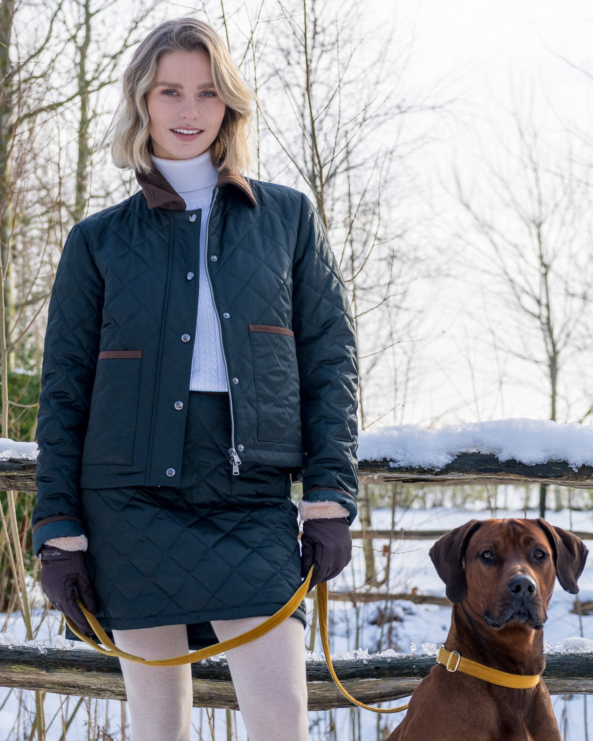 Jacket Janelle, klassisk quiltad