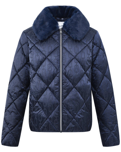Jacket Jasminj, quiltad fuskpäls