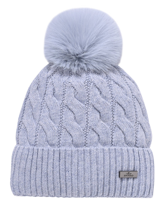 Beanie Claire, mysig stickad mössa