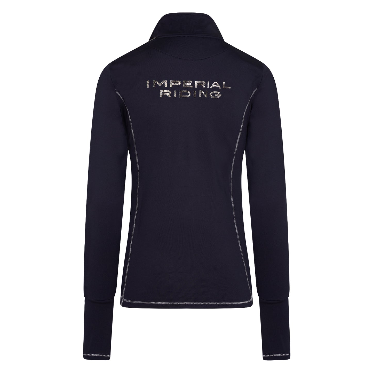 Imperial Riding Half zip tech top Sporty Star, långärmad funktionströja med glitter