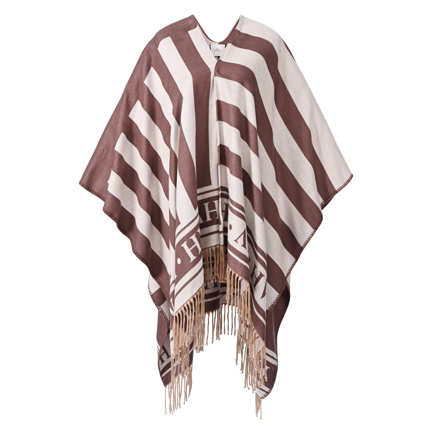 Poncho Shelly, trendig vändbar poncho med stil, flera färger
