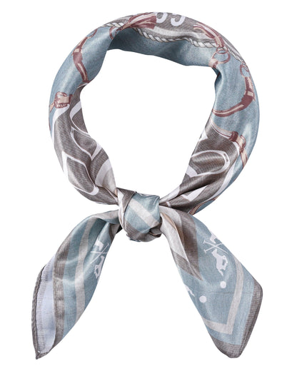 Scarf Kate, scarf med hästinspirerat mönster