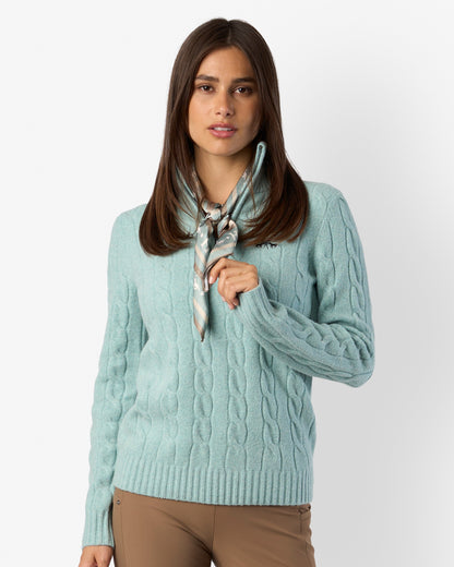Scarf Kate, scarf med hästinspirerat mönster