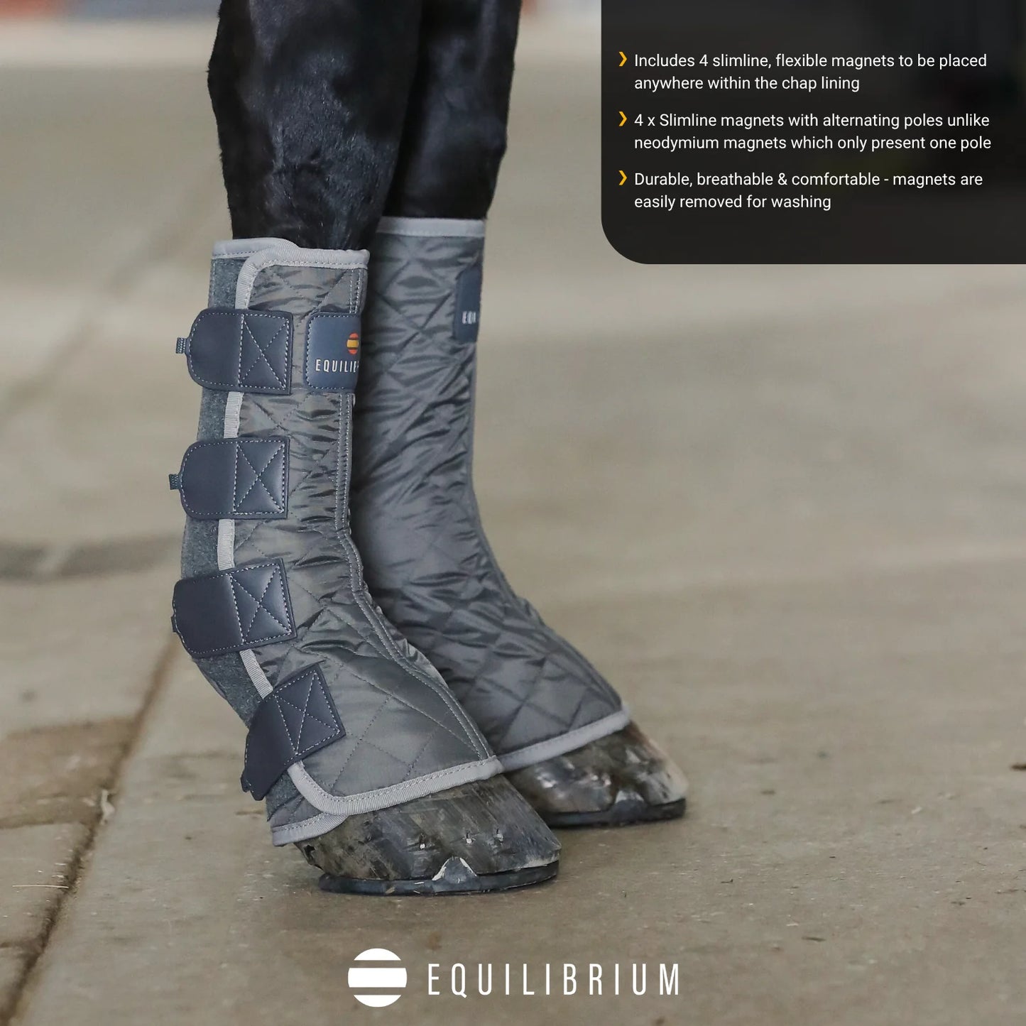 Magnetic Chaps, stallboots med möjlighet till magnetterapi