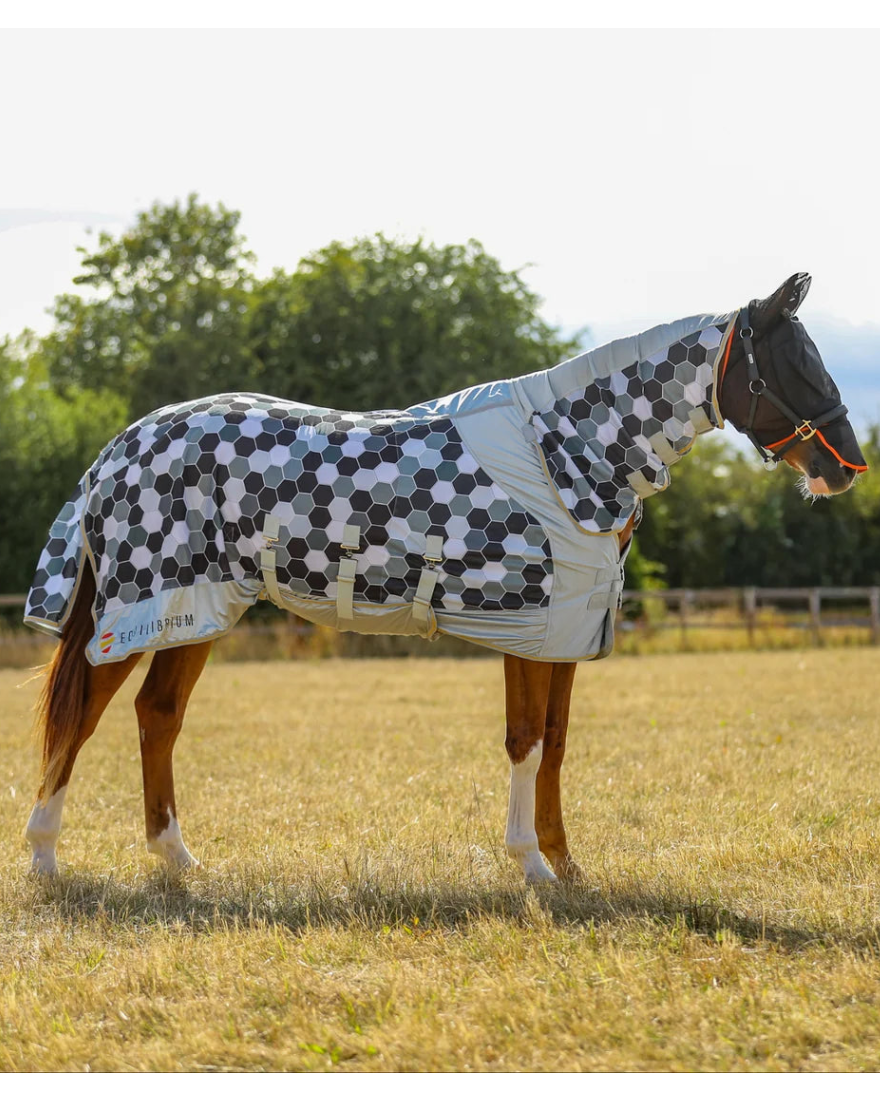 Field Relief Fly Rug, flugtäcke mönster som repellerar insekter