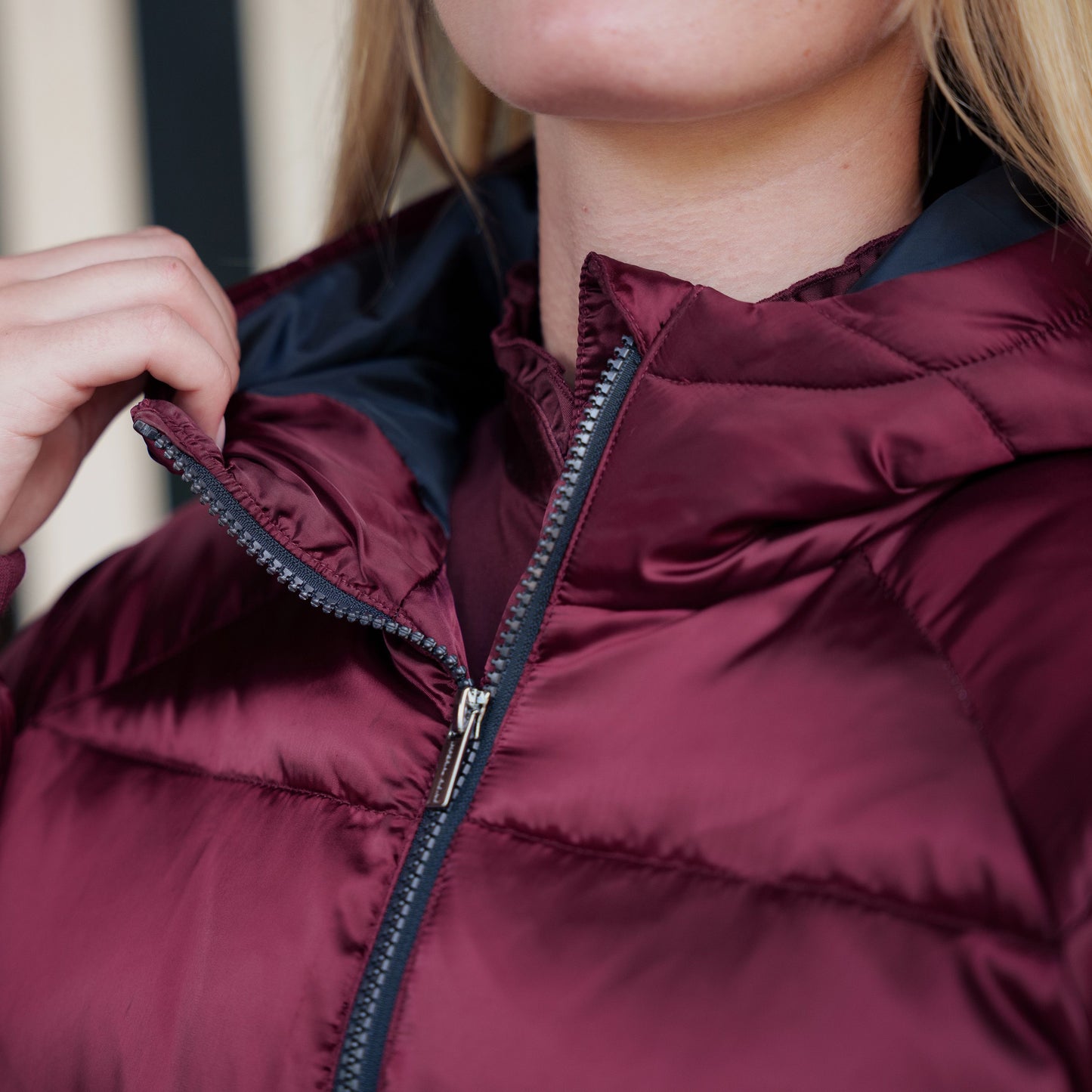 Puffer Jacket Bodie, vadderad ridkappa med luva, flera färger