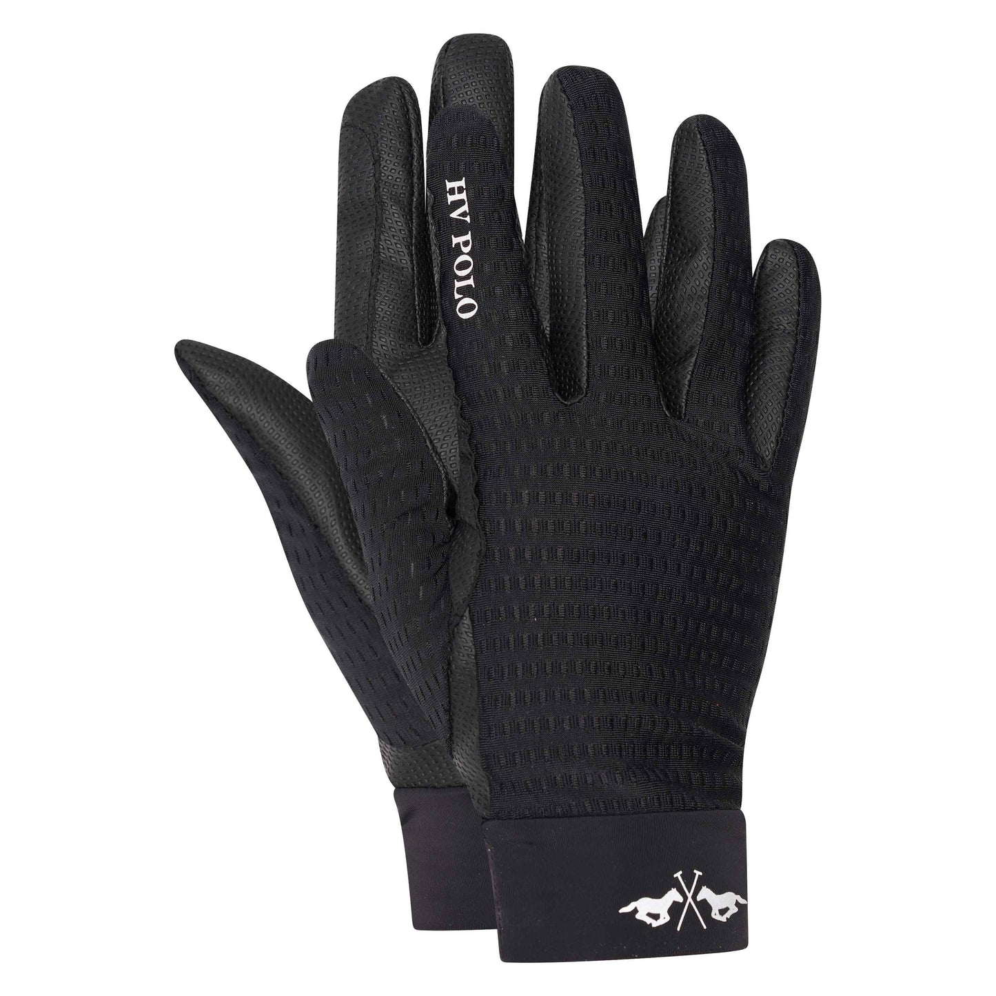 HV Polo Gloves Luminar, ridhandskar med ventilerande mesh