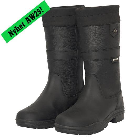 Boots Lacey Short, låga sköna vattentäta vinterstövlar i läder