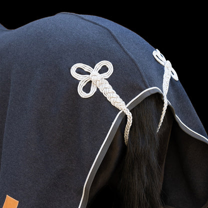 HV Polo Wool Blanket Scottie, elegant stalltäcke i ull