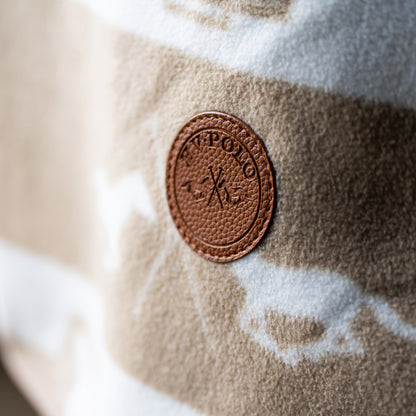 Fleece Blanket Gwenny Print, fleecetäcke med tryck