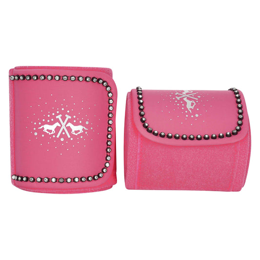 HV Polo Fleece bandages Classic, färgglada fleecelindor