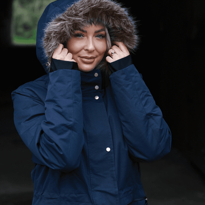 Inferno Long Heated Waterproof Riding Coat, uppvärmd vinterridkappa