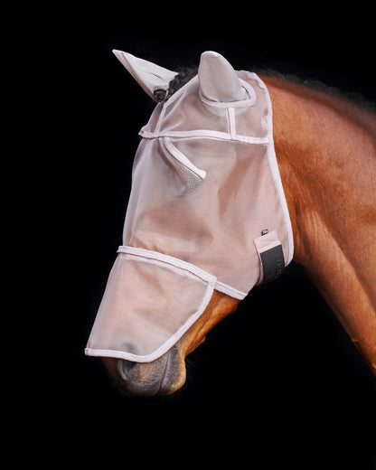 HV Polo Flymask Nova, flugmask ögon/öron/nosskydd