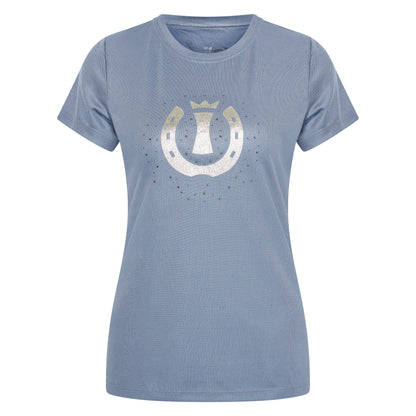Imperial Riding Tech Top Hally, t-shirt med glitter