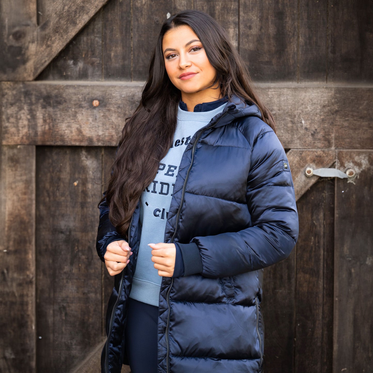 Puffer Jacket Bodie, vadderad ridkappa med luva, flera färger