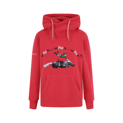 Junior Whoa! Horsey Christmas Hoodie – julig hoodie för barn